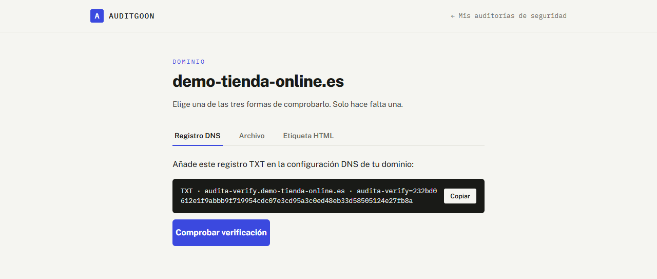 Registro DNS